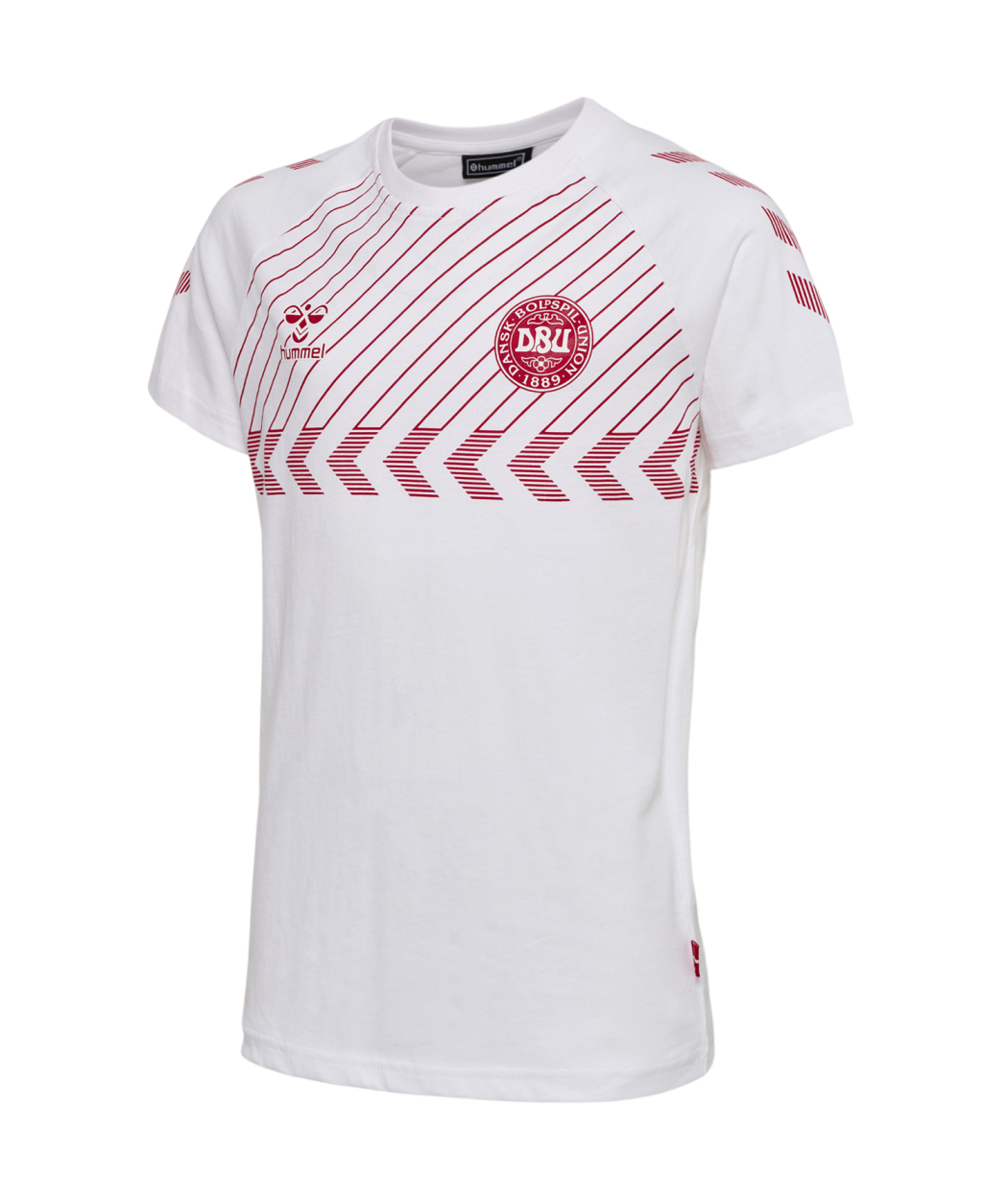 Hummel, 2022 hummel Denmark DBU Fan Tee (blanc)